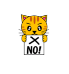 3匹のこねこ 1（文字なし)シロ・トラ・クロ（個別スタンプ：31）