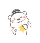 A Cute white bear（個別スタンプ：12）