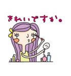 インディ女の子（個別スタンプ：13）