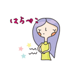 インディ女の子（個別スタンプ：18）