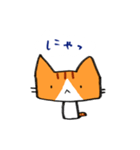 茶トラのあいさつ（個別スタンプ：1）