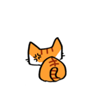 茶トラのあいさつ（個別スタンプ：21）