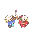あけおメ〜☆ことよろヒツジ（個別スタンプ：7）
