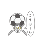 もう頭はサッカー（個別スタンプ：25）