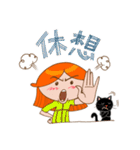 Orange and Gigi 01（個別スタンプ：6）