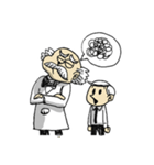 博士と助手。（個別スタンプ：9）
