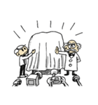 博士と助手。（個別スタンプ：20）