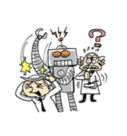 博士と助手。（個別スタンプ：23）
