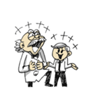 博士と助手。（個別スタンプ：35）