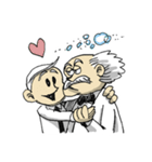 博士と助手。（個別スタンプ：39）