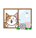 にゃんこdeスタンプ〜春夏秋冬編（個別スタンプ：9）