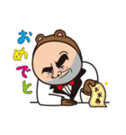 クマときどきチーターのおじさん（個別スタンプ：15）