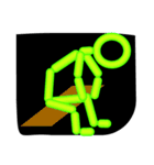 ネオン管の棒人間（個別スタンプ：20）