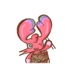 こみろんらびっと おしょくじじかん！（個別スタンプ：27）