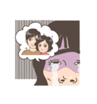 Mary and the little lamb（個別スタンプ：36）