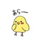 小さな鳥のバナナさん（個別スタンプ：5）