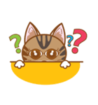 ミニモ猫 ：かわいい猫の絵文字（個別スタンプ：33）