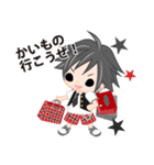 RED PLAID  boys -japanese-（個別スタンプ：12）