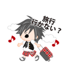 RED PLAID  boys -japanese-（個別スタンプ：36）