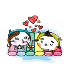 Jeo ＆ Cathi Sweety Stickers（個別スタンプ：30）