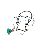 Me-Me cat ＆ Friend（個別スタンプ：8）