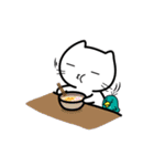 Me-Me cat ＆ Friend（個別スタンプ：9）