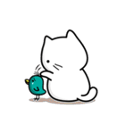 Me-Me cat ＆ Friend（個別スタンプ：15）