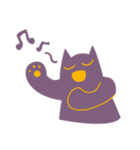 Purple Cat（個別スタンプ：17）