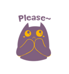 Purple Cat（個別スタンプ：18）