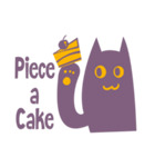 Purple Cat（個別スタンプ：39）