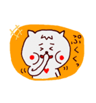 はれ ときどき ねこも（個別スタンプ：7）