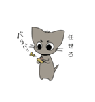 まろねこ（個別スタンプ：11）