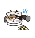 目力猫と目力魚（個別スタンプ：37）