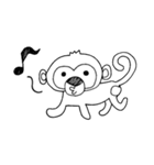 おさるのモキモキ（個別スタンプ：18）