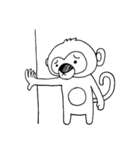 おさるのモキモキ（個別スタンプ：31）