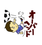 サッカーのうごき（個別スタンプ：11）