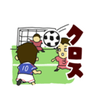 サッカーのうごき（個別スタンプ：15）