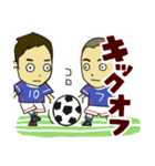 サッカーのうごき（個別スタンプ：28）