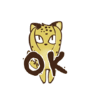 Curious leopard（個別スタンプ：1）