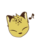 Curious leopard（個別スタンプ：3）