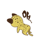 Curious leopard（個別スタンプ：12）