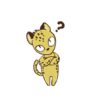 Curious leopard（個別スタンプ：23）