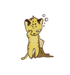 Curious leopard（個別スタンプ：26）
