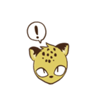 Curious leopard（個別スタンプ：35）