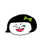 りつこちゃんとネコとウサギ（個別スタンプ：12）