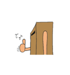 ハコ男さん（個別スタンプ：16）