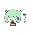 貧血女子（個別スタンプ：3）