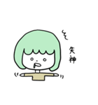 貧血女子（個別スタンプ：15）