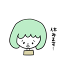 貧血女子（個別スタンプ：31）