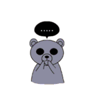 My popular kuma bear (Japanese)（個別スタンプ：39）